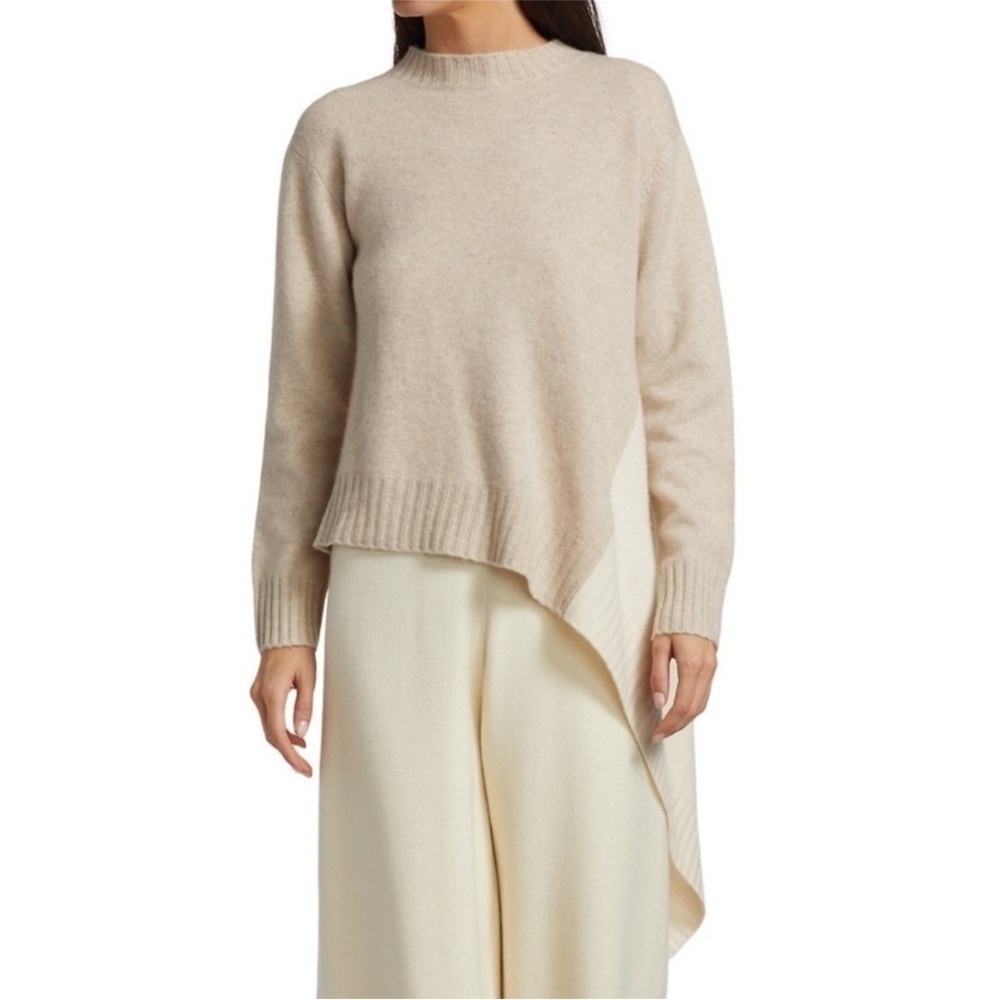 NAADAM Wool-Cashmere Asymmetric Sweater Size Small